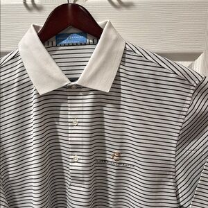 Carmel Valley Ranch Fairway & Greene Black and White Polo Shirt